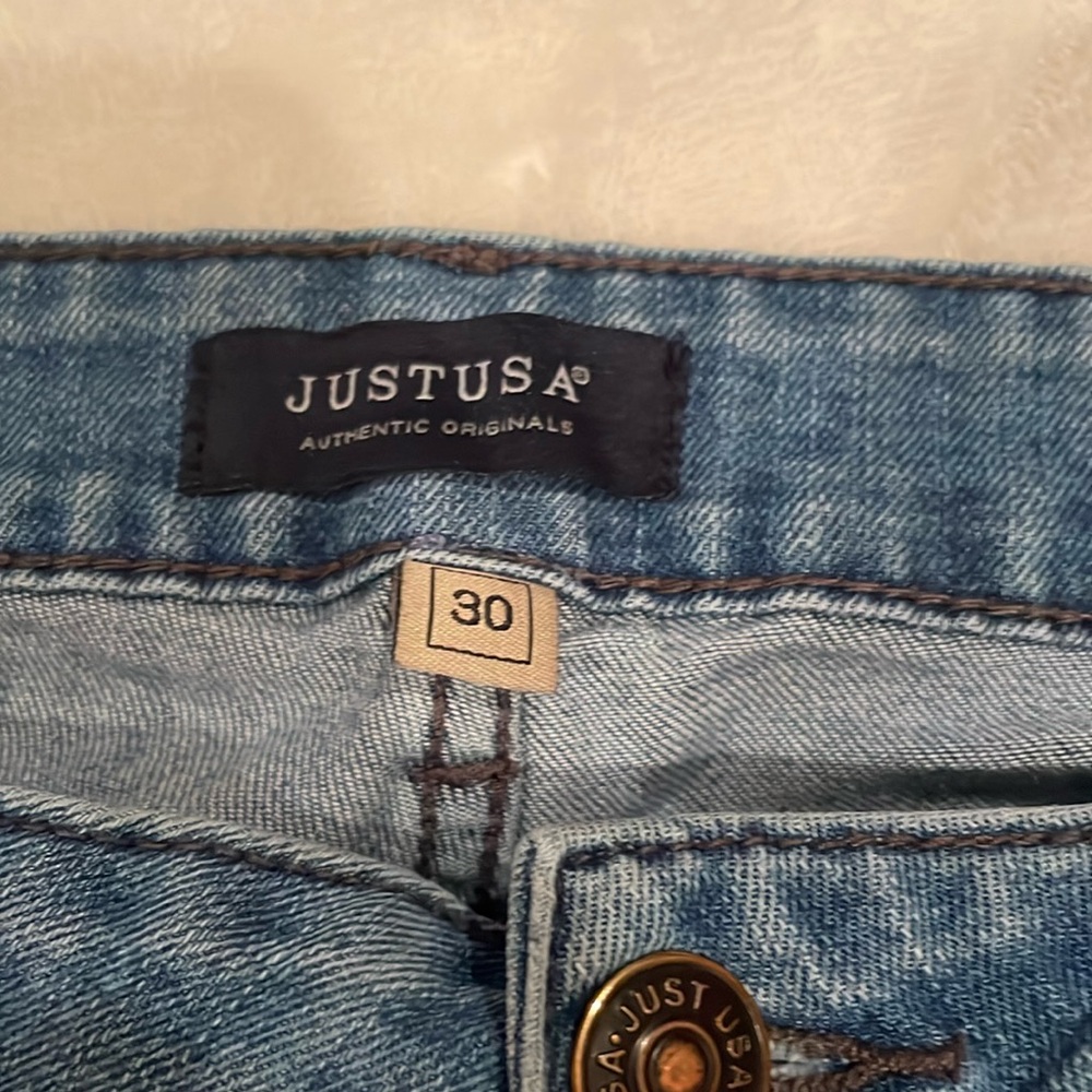 Just USA straight legged jeans size 30 - Picture 2 of 6